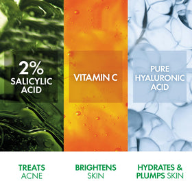 VICHY Normaderm pump dispensing product demonstrating easy, hygienic application