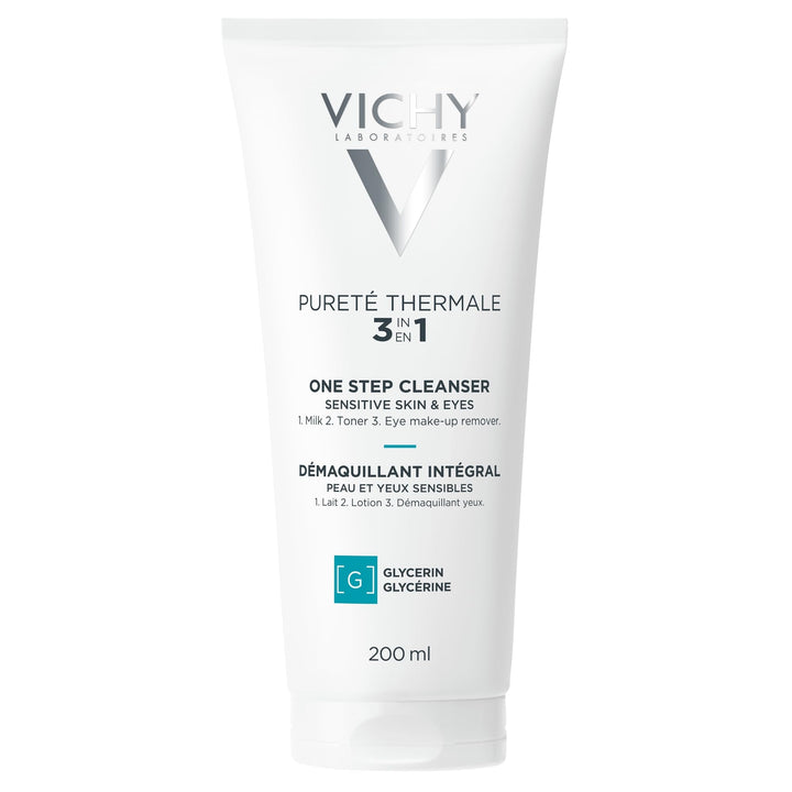 VICHY front bottle showing clean packaging and easy dispense benefit