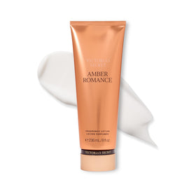 Victoria's Secret lotion texture on skin showing hydrating finish and smooth feel