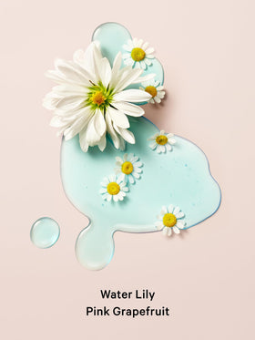 Victoria's Secret Aqua Kiss back label with ingredients and directions for layering benefits