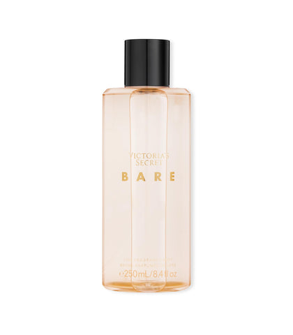 Victoria's Secret bare front bottle showing label and volume, easy recognition benefit