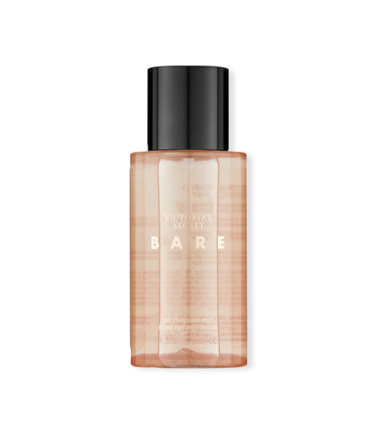 Victoria's Secret Bare front bottle showing label and travel-friendly size benefit