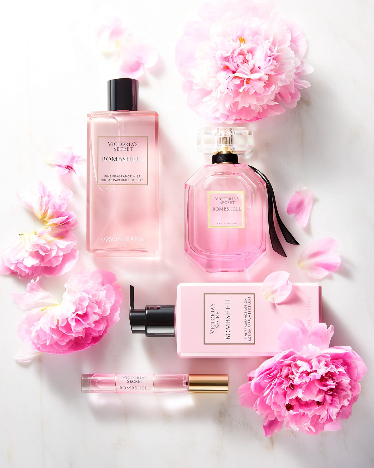 Victoria's Secret outer packaging box displaying retail-ready presentation