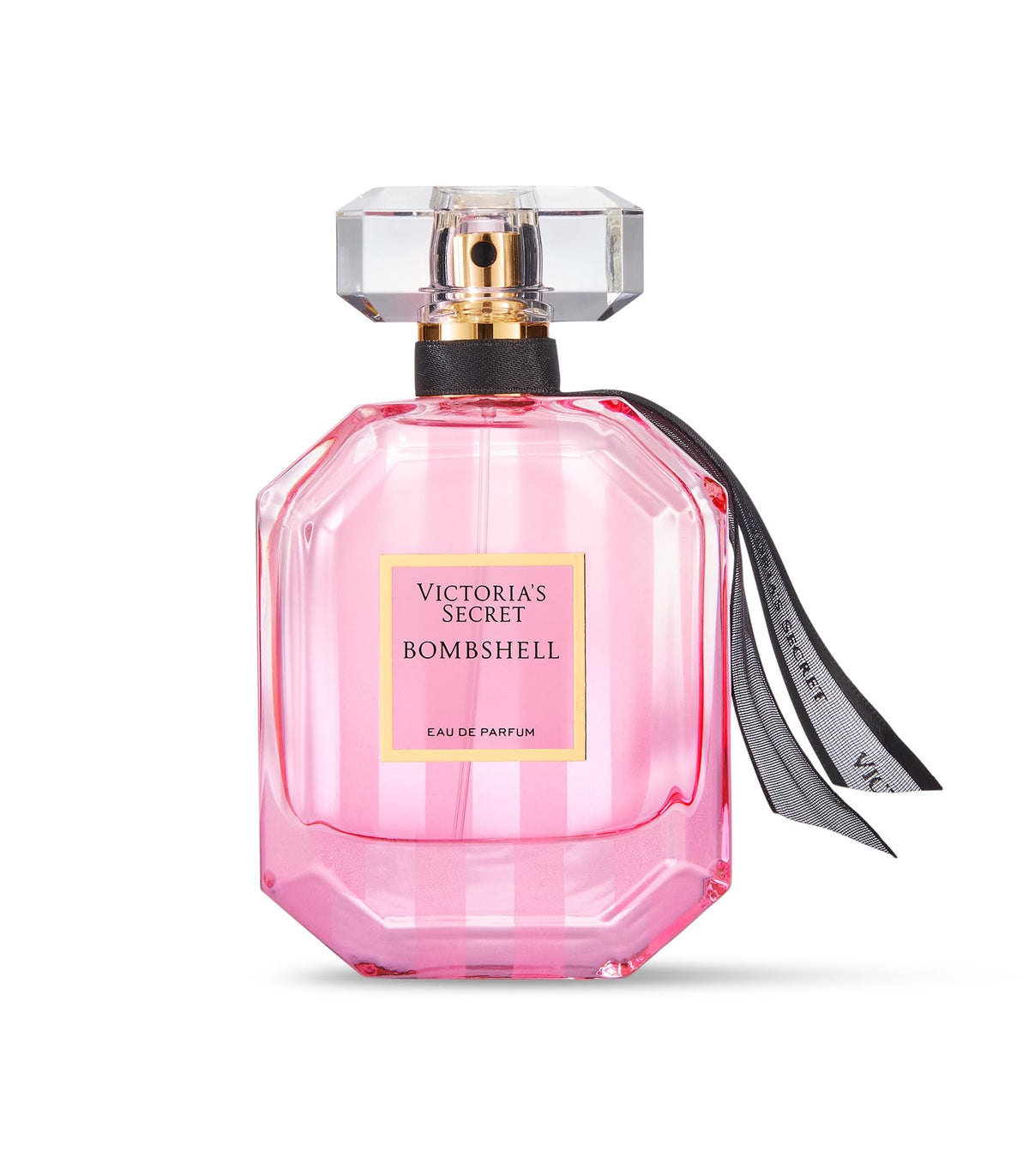 Victoria's Secret label close-up highlighting product name and details