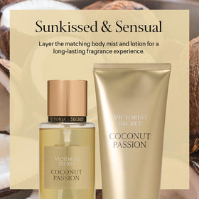 Victoria's Secret set held in hand showing 8.4 oz travel-friendly size
