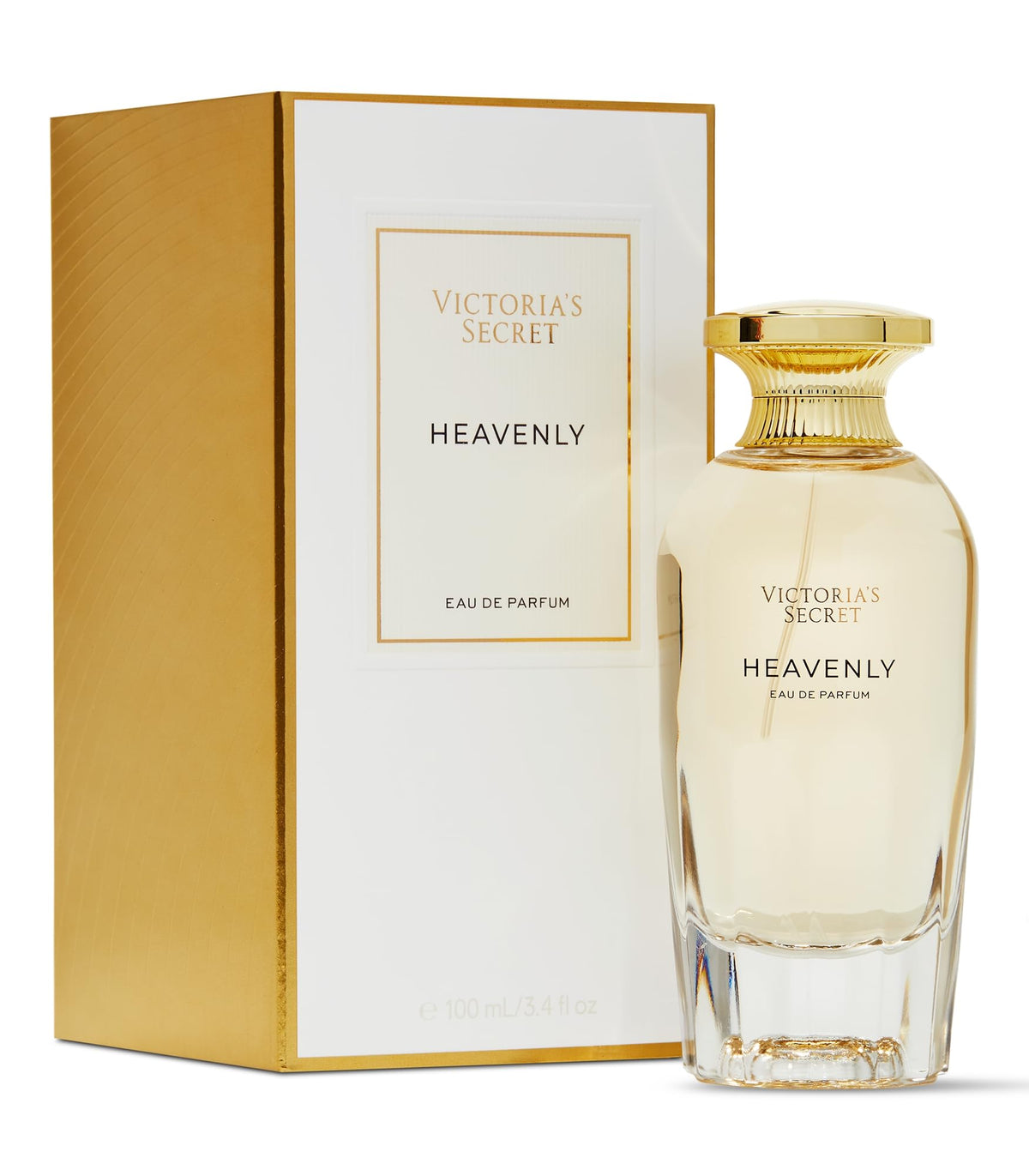 Victoria's Secret front bottle view showing elegant packaging and instant recognition benefit