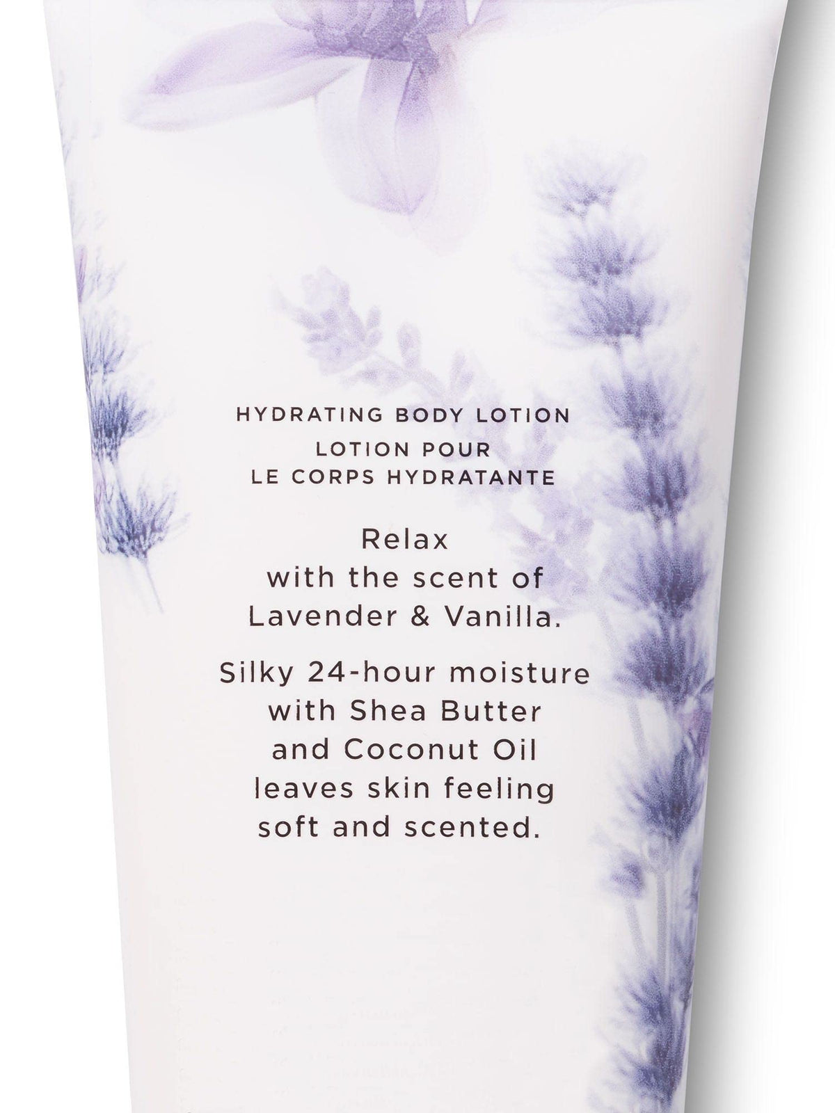 Victoria's Secret lotion texture on hand highlighting quick-absorbing hydration