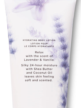 Victoria's Secret lotion texture on hand highlighting quick-absorbing hydration