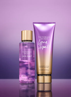 Victoria's Secret lotion close-up highlighting smooth formula and hydration