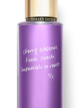 Victoria's Secret lotion texture on skin showing quick-absorbing moisture