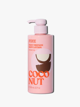 Victoria's Secret pump dispensing lotion demonstrating easy, mess-free application