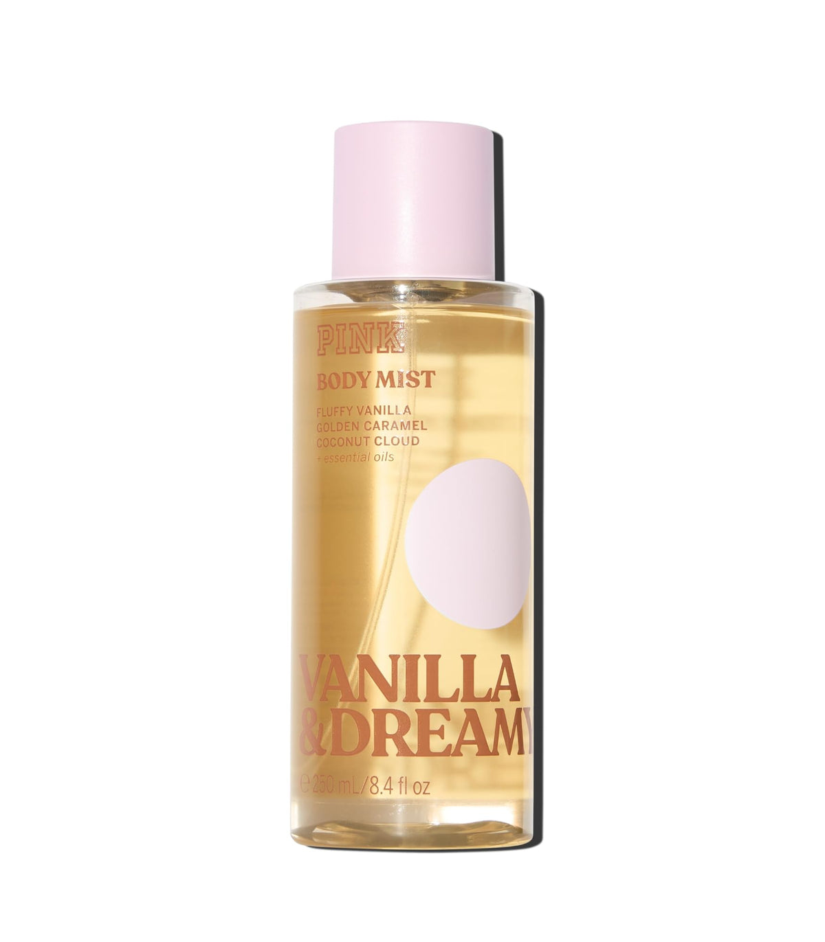 Victoria's Secret front bottle shot showing label and size, inviting soft scent
