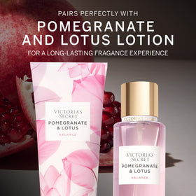Victoria's Secret bottle on a vanity styling a fresh, botanical mood