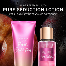Victoria's Secret close-up of label and cap detail highlighting premium finish