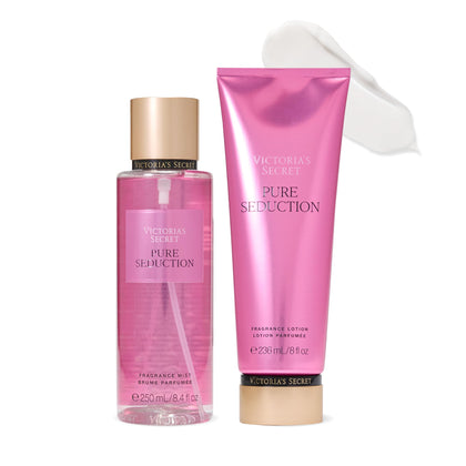 Victoria's Secret front packaging showing Pure Seduction set and gift appeal