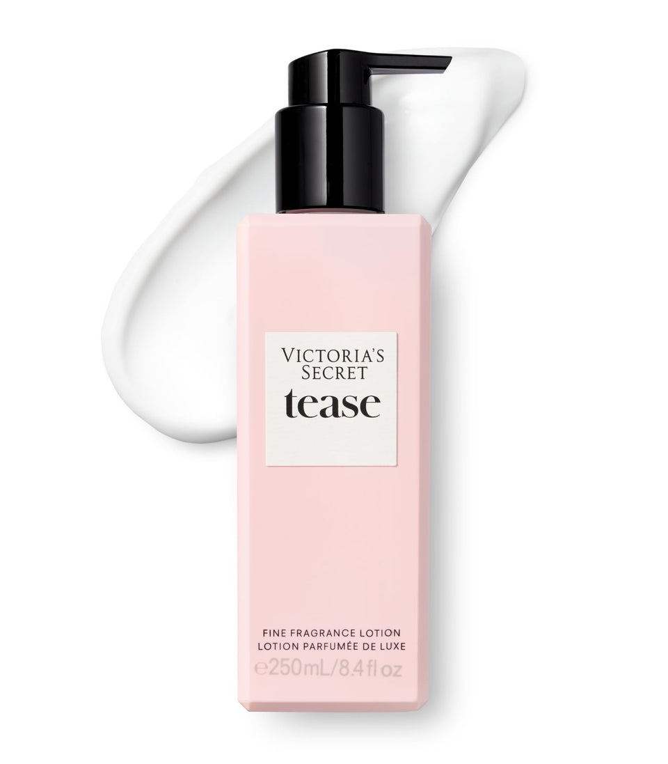 Victoria's Secret front packaging showing Tease bottle and brand appeal