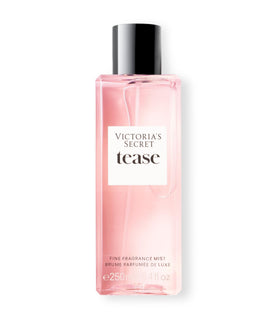 Victoria's Secret Tease mist front packaging showing bottle and size, perfect portability