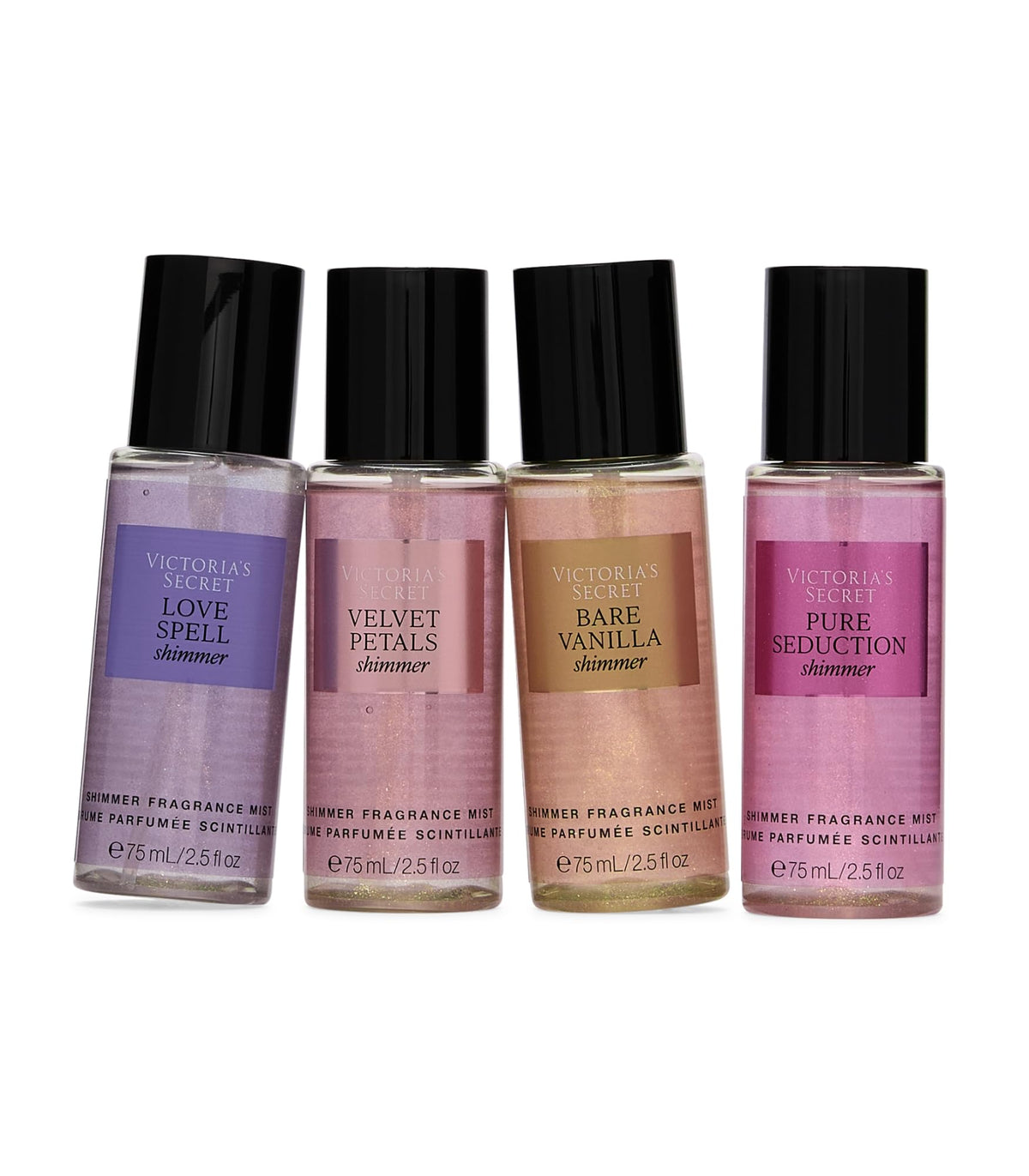 Victoria's Secret Velvet Petals mist spritzing, offers creaminess and glow