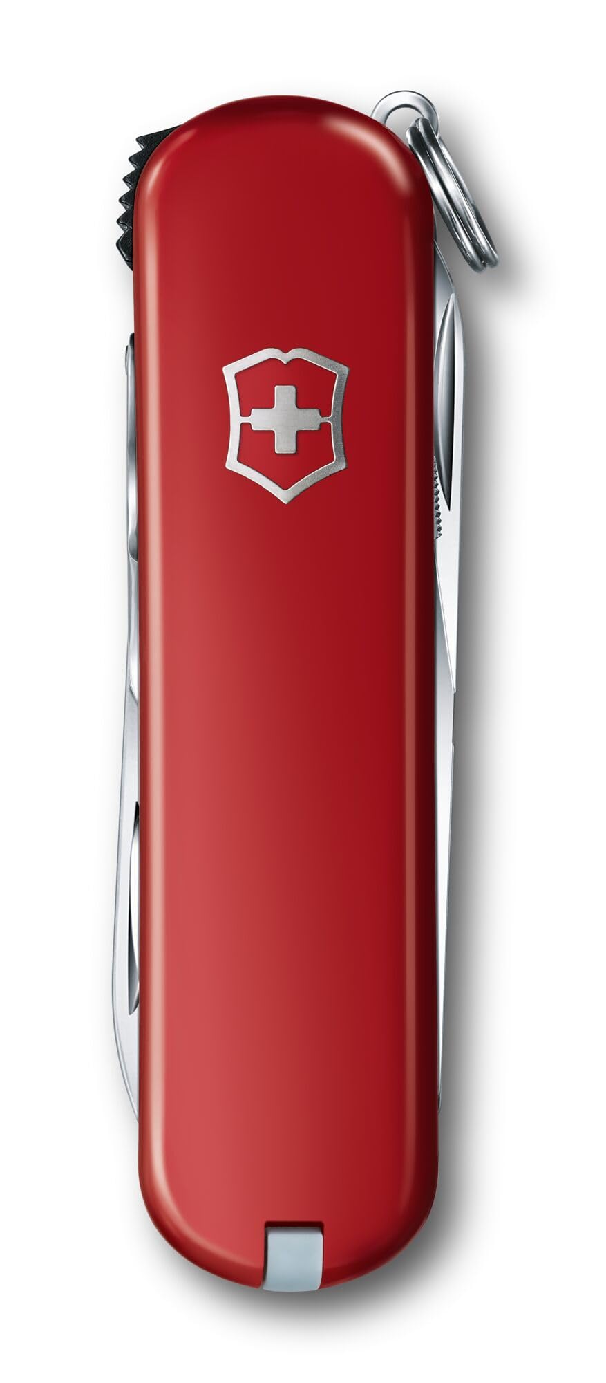 Victorinox Nail Clip 580 close-up of nail clipper and file demonstrating precise grooming benefit