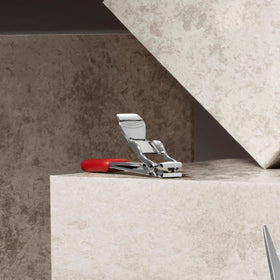 Victorinox nail clipper attached to keyring showing easy access and travel convenience