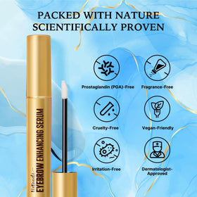VieBeauti application on brow in use demonstrating targeted coverage
