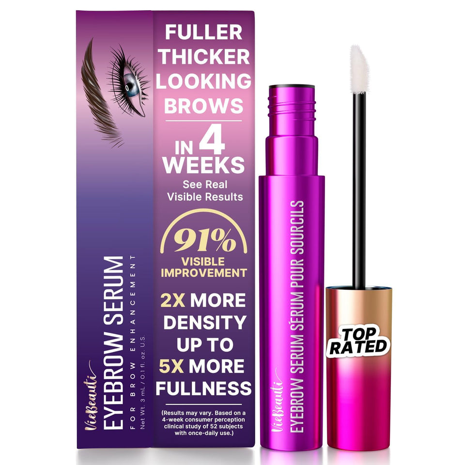 VieBeauti front packaging showing 3mL serum and benefits
