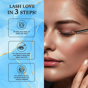 VieBeauti 5mL tube beside a ruler to show compact travel-friendly size