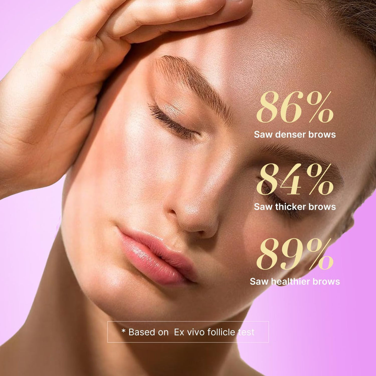 VieBeauti serum texture on skin illustrating lightweight absorption