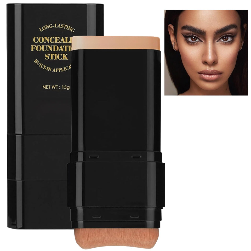 Vienflona foundation stick front packaging showing clean design and convenience