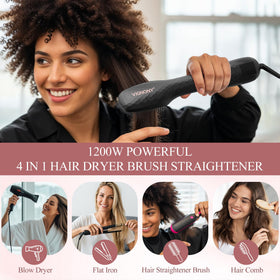 VIGNONY close-up of ceramic tourmaline barrel highlighting even heat for smooth hair