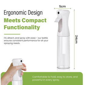 VIGOR PATH bottles on salon counter to show professional use and quick-access benefit