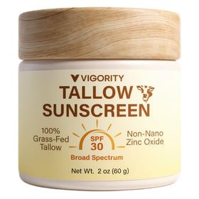 Vigority front packaging showing tube and SPF benefits
