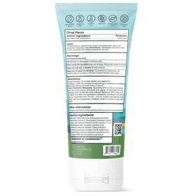 Vigority product on sand with coral-friendly note conveying reef-safe mineral formula