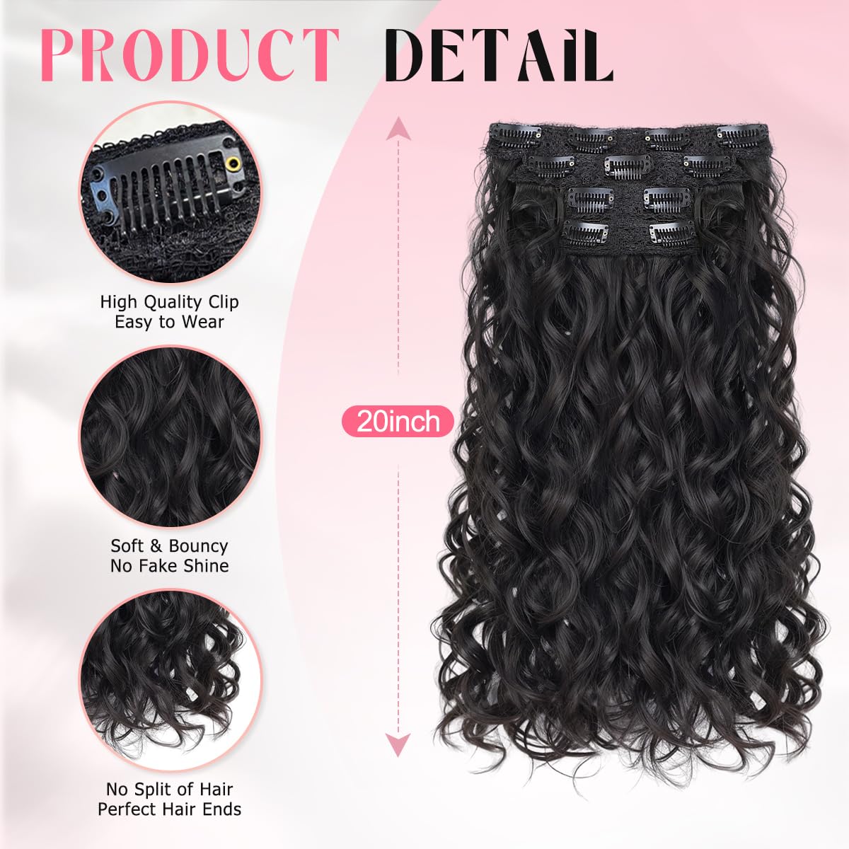 Vigorous clip mechanism with soft lining for secure hold