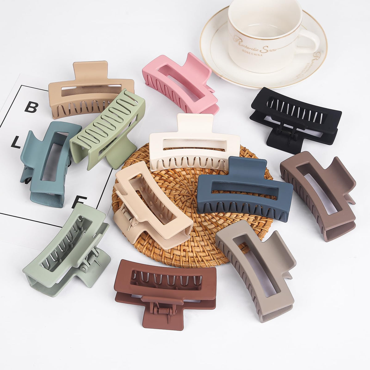 Vigorpace clip holding a bun showing comfortable all-day wear