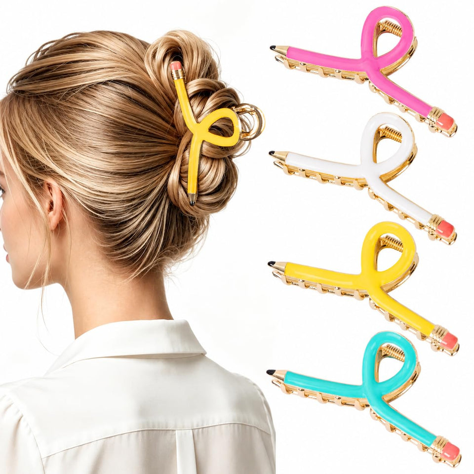 Vigorpace front packaging showing four pencil clips, gift-ready and colorful