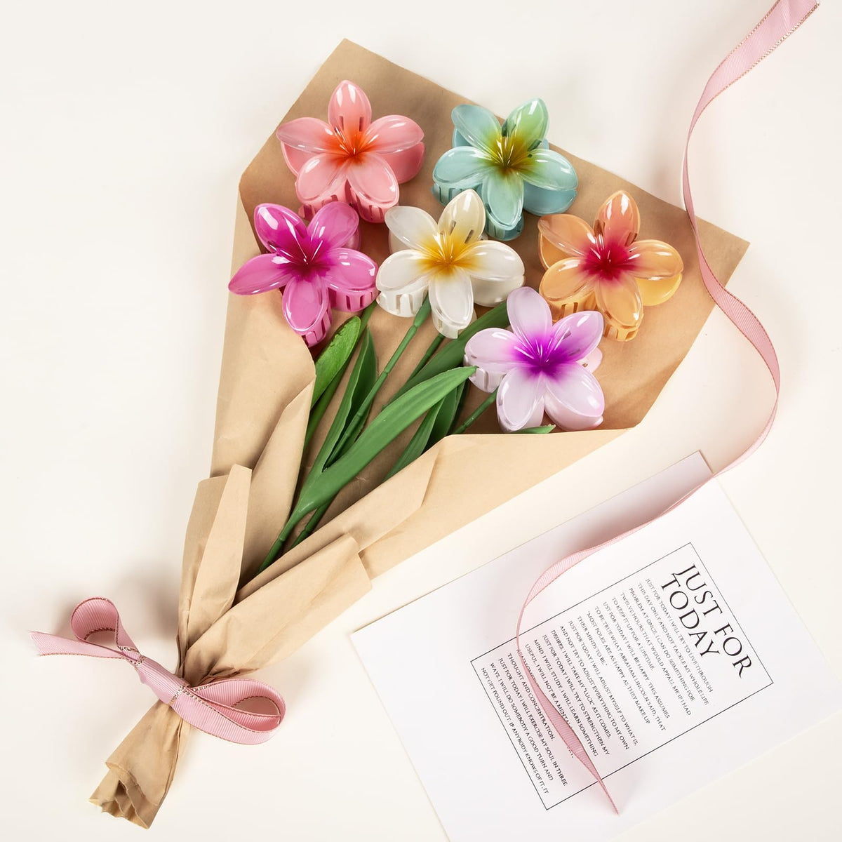 Vigorpace open gift box with clips arranged for attractive presentability