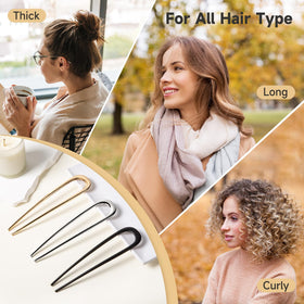 Vigorpace three pins laid flat showing different angles for easy insertion