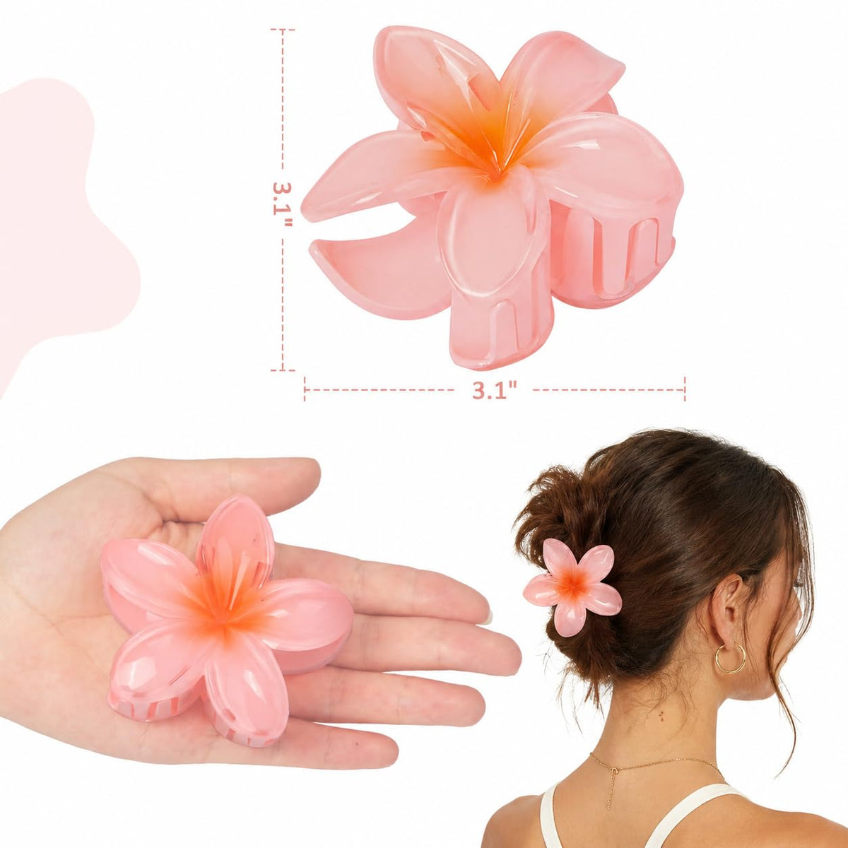 Vigorpace clip held in hand to show scale and easy portability benefit