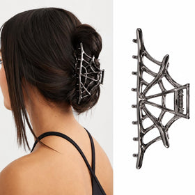 Vigorpace spiderweb clip side profile, decorative accent and dependable hold