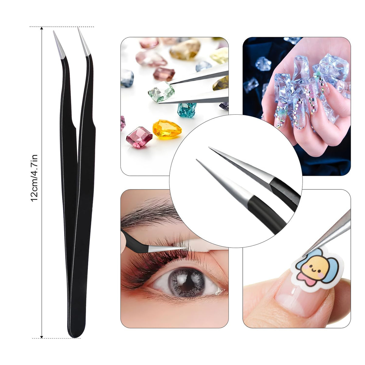 Vikerer tool with tweezer and extra wax tips displayed for complete kit utility