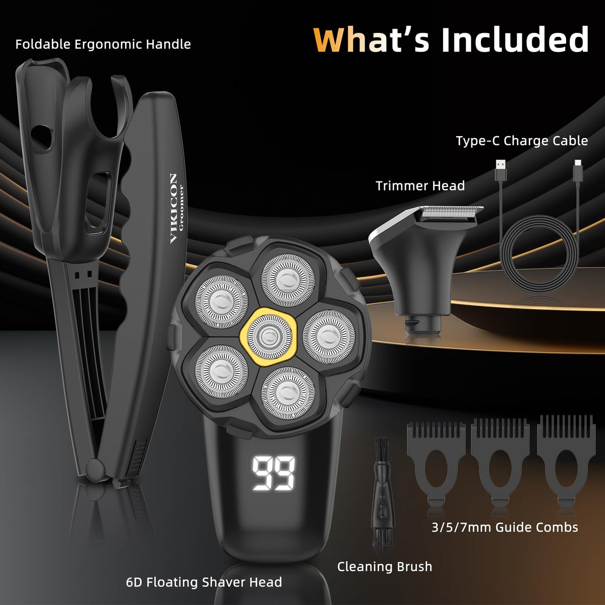 VIKICON Groomer gift box presentation ideal for gifting to husband or dad
