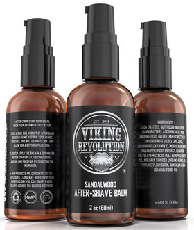 Viking Revolution close-up of balm texture demonstrating smooth, non-greasy hydration
