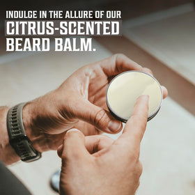 Viking Revolution before and after beard comparison showing smoother finish
