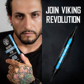 Viking Revolution grooming kit on bathroom counter showing everyday grooming convenience