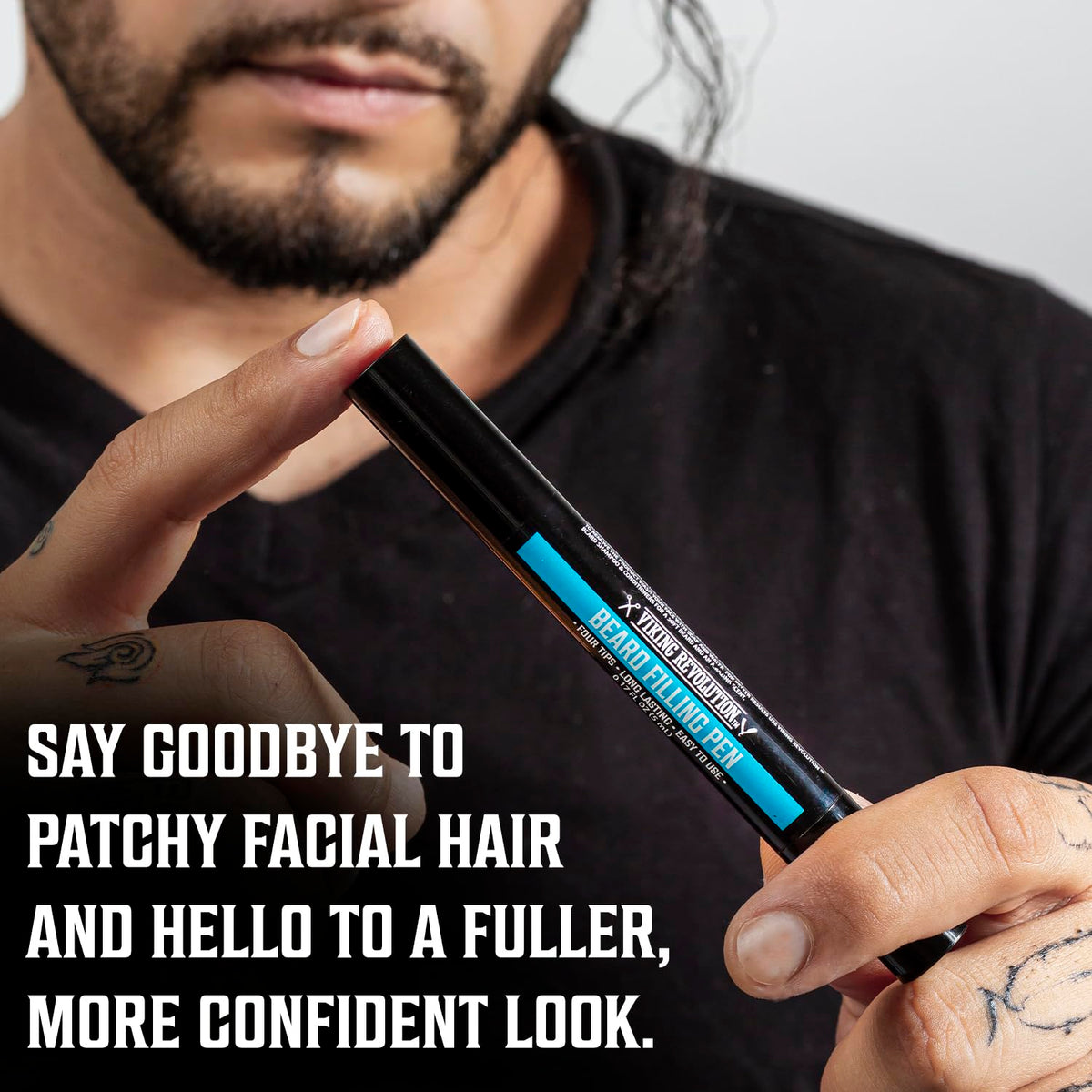Viking Revolution close-up of fine pencil tip for precise hair-like strokes and realistic filling