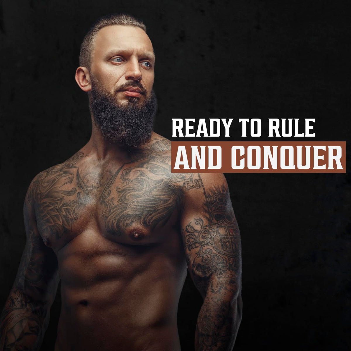 Viking Revolution before and after beard comparison showing improved softness and manageability