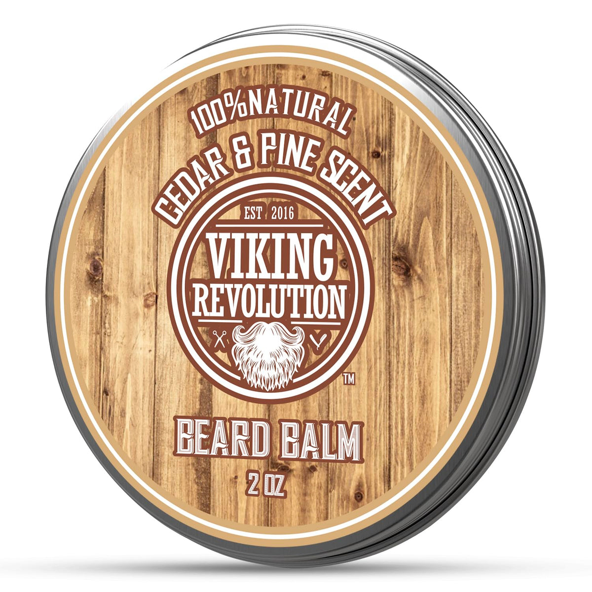 Viking Revolution front tin showing product and compact packaging benefit