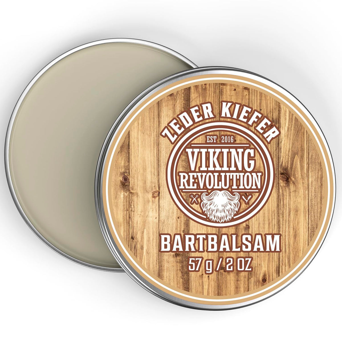 Viking Revolution label close-up revealing natural ingredients and transparency