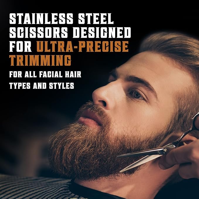 Viking Revolution comb held in hand showing compact scale and control